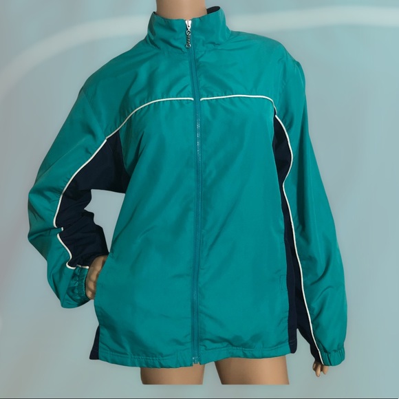 VINTAGE Classic Element Two Tone Windbreaker - Picture 1 of 5